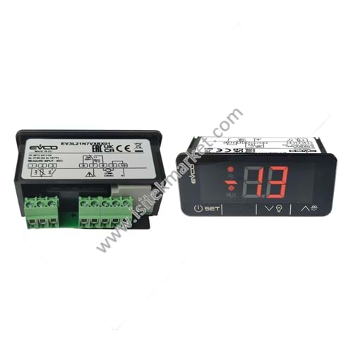 KLİMA DİJİTAL TERMOSTAT EVCO TEK RÖLELİ EV3L21N7