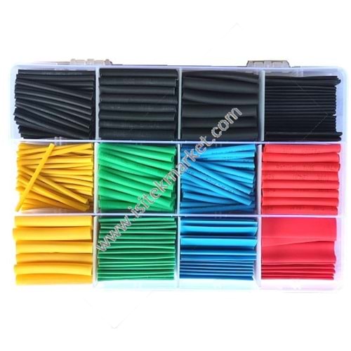 KLİMA EL ALETLERİ KABLO MAKARON SETİ 530 ADET