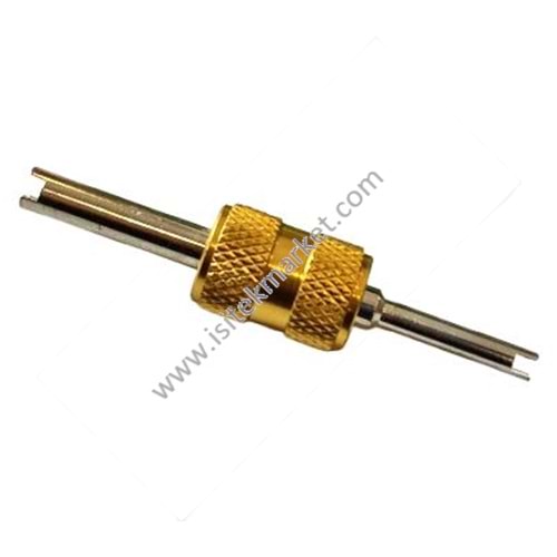KLİMA EL ALETLERİ SİBOP ANAHTARI ÇİFT TARAFLI METAL