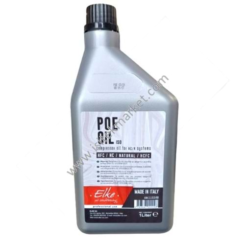 KLİMA KOMPRESÖR YAĞI 1 LT ELKE POE 32