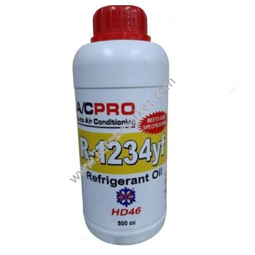 KLİMA KOMPRESÖR YAĞI 1 LT R-1234 YF OTOMOBİL İÇİN
