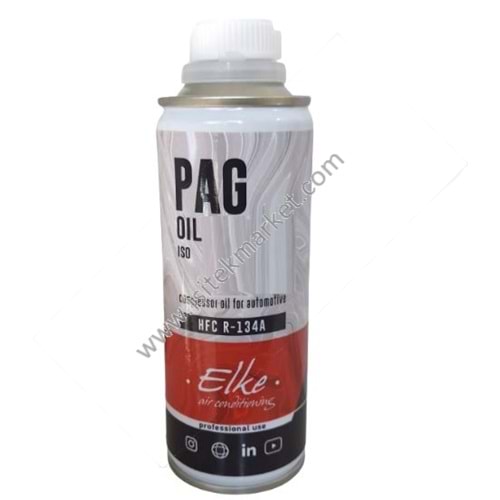 KLİMA KOMPRESÖR YAĞI 0,25 LT ELKE PAG 100