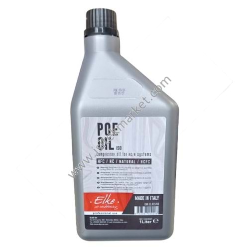 KLİMA KOMPRESÖR YAĞI 1 LT ELKE POE 68