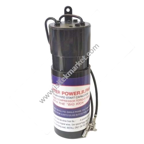 KLİMA SPLIT ŞOK START KONDANSATÖR 130-156 uF