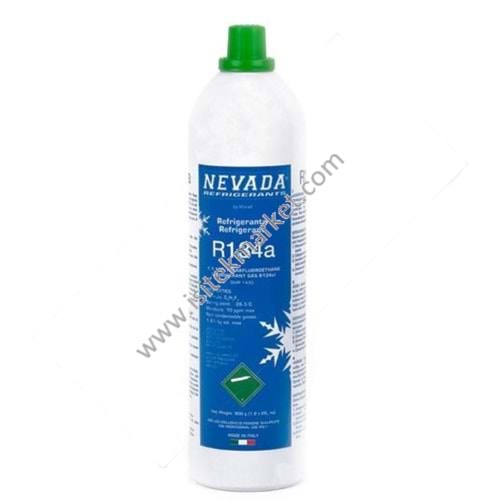 KLİMA SOĞUTUCU GAZ TEK KULLANIMLIK R-134A NEVADA 900 GR