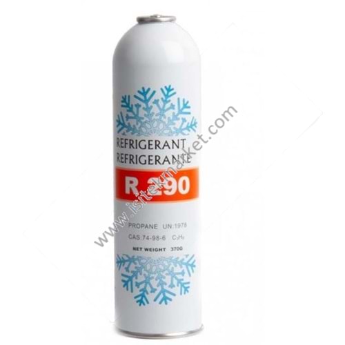 KLİMA SOĞUTUCU GAZ TEK KULLANIMLIK R290 370gr (5 Li Paket)