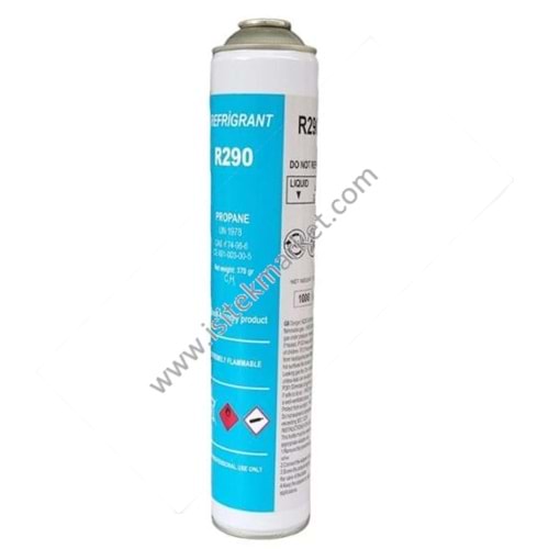 KLİMA SOĞUTUCU GAZ TEK KULLANIMLIK R290 R 370gr