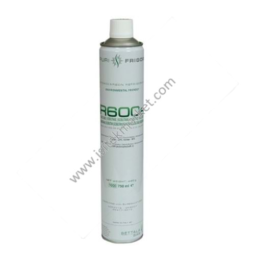 KLİMA SOĞUTUCU GAZ TEK KULLANIMLIK R-600A FRIGO 750 ML 12 ADET
