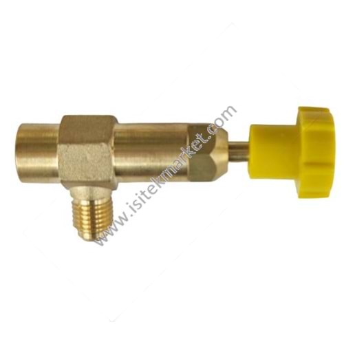 KLİMA SOĞUTUCU GAZ DOLUM VANASI R600
