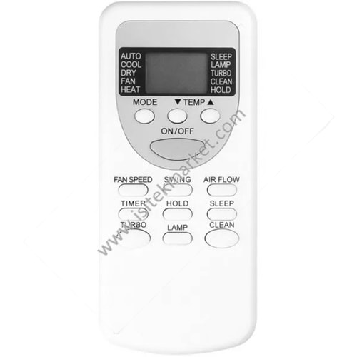 QUNDA KLİMA EVSEL KUMANDASI KT-CG4E