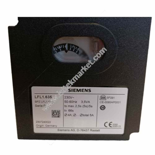 SIEMENS LFL1.335-110V BRÜLÖR OTOMATİĞİ