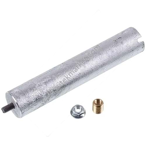 MAGNEZYUM ANOT (D=21MM, L=110 MM, M5/M8X8 DİŞ (ADAPTÖR)) ARISTON 65103768-01 SU ISITICI İÇİN
