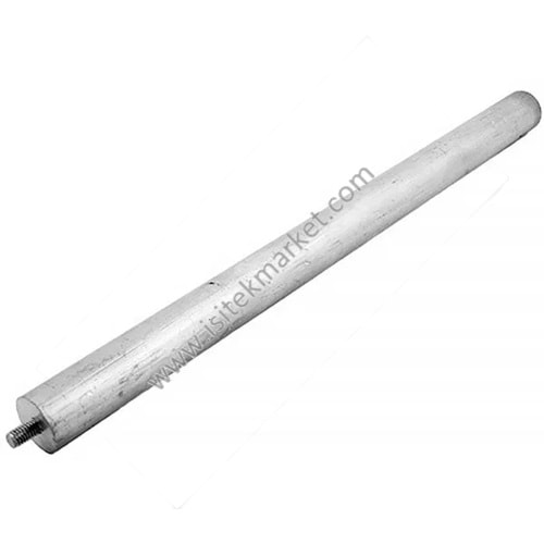 MAGNEZYUM ANOT (D=20 MM, L=300 MM, M6X10 DİŞ) SU ISITICI İÇİN