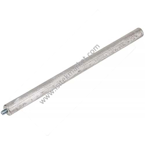 MAGNEZYUM ANOT (D=20 MM, L=350 MM, M8X10 DİŞ) SU ISITICI İÇİN