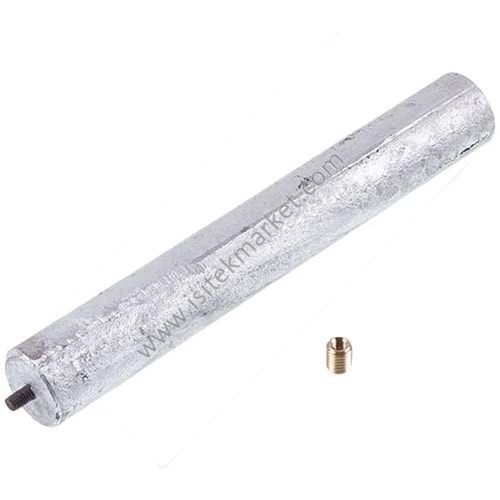 MAGNEZYUM ANOT (D=25,5 MM, L=180 MM, M5-M8 DİŞ) ARISTON 977127-01 SU ISITICI İÇİN