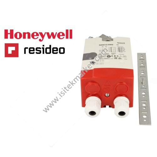YAY GERİ DÖNÜŞSÜZ DAMPER VANA MOTORU 24VAC, 20 NM HONEYWELL N20010-SW2