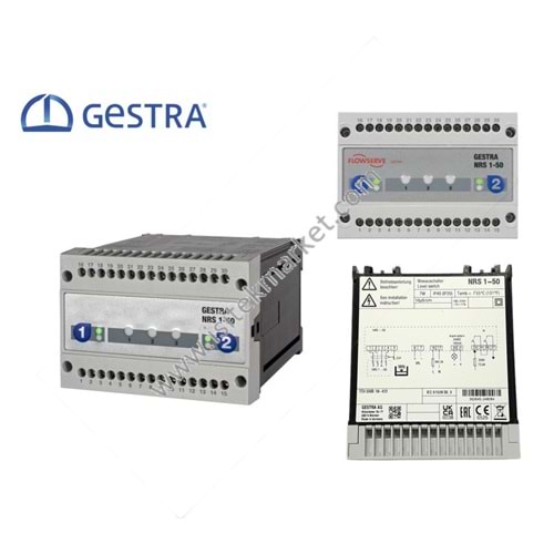 TEK KANALLI KONTROL UÜNİTESİ GESTRA NRS1-50 230 V