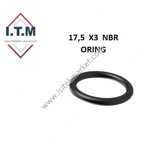 ORİNG 17,5 X 3,00 mm NBR