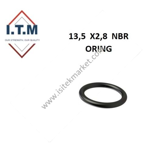 ORİNG 13,5 X 2,8 mm NBR - 13,10x2,62