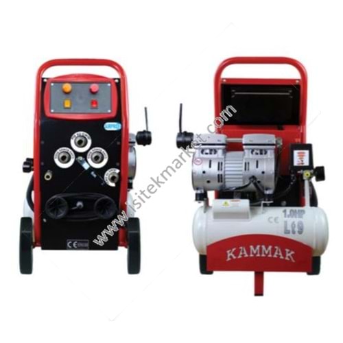 TESİSAT YIKAMA MAKİNASI KAMMAK AIRPRO-2 8 BAR 9 LT ISITICI YOK ÇİFT YÖNLÜ
