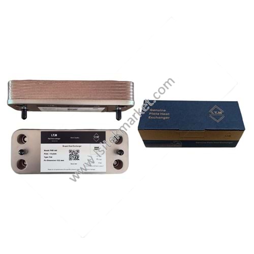 PLAKALI EŞANJÖR ITM IMG EOLO MINI 152MM 14 PLK