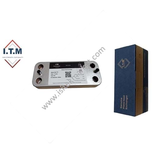 PLAKALI EŞANJÖR ITM1901030 10PL 160mm - AIRFEL DIGIFEL INTEGRTY BYM ECO5 IDEAL 175417