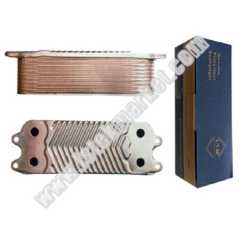 PLAKALI EŞANJÖR ITM VAI TURBOTEK 28 PLK KULAKLI DALGALI 0020046957