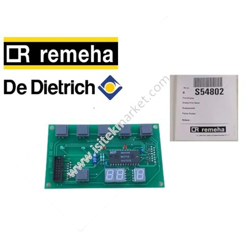 EKRAN KARTI BAYMAK BAXI DE DIETRICH REMEHA S54802