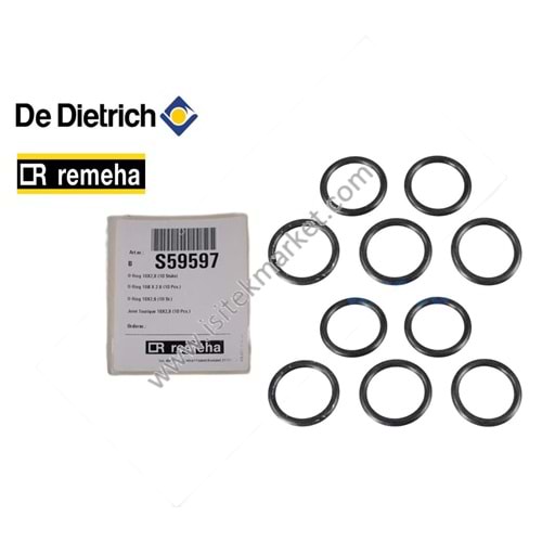 ORING BX REMEHA DE DIETRICH S59597 18X2,8 10 PCS