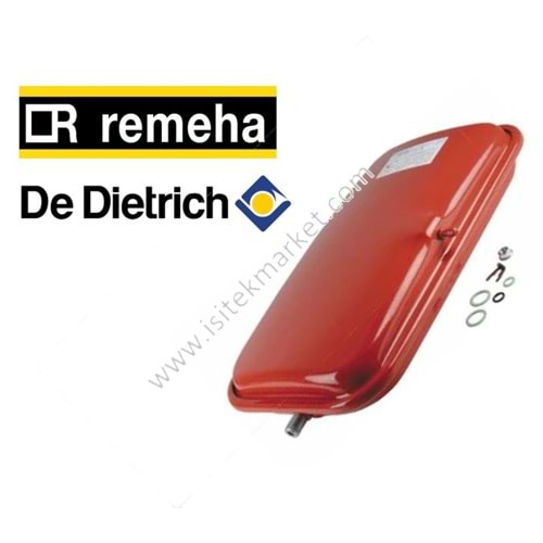 GENLEŞME TANKI CIMM DE DIETRICH S62753 REMEHA 97581247 8 LİTRE KIRMIZI 3/8 AVANTA PLUS 24 C