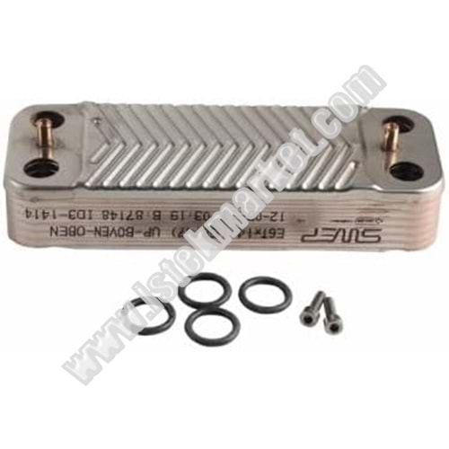 PLAKALI EŞANJÖR 2071406 14PL 166mm -REMEHA 720544401 DE DIETRICH S62775