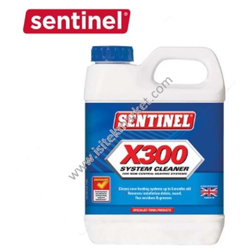 X300 1 LITRE SİSTEM TEMİZLEME KİMYASAL SENTINEL