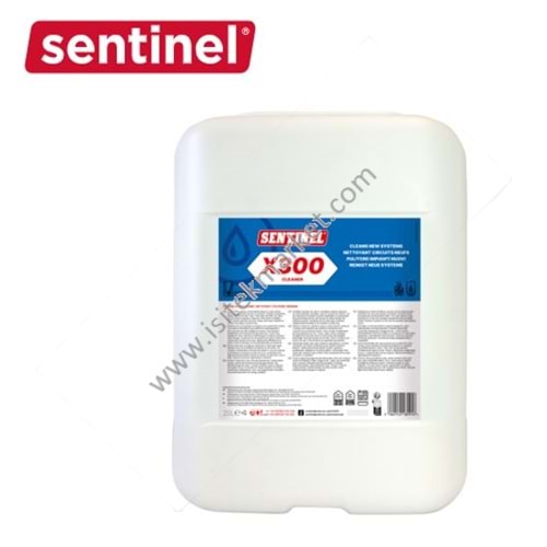 X300 20 LITRE SİSTEM TEMİZLEME KİMYASAL SENTINEL