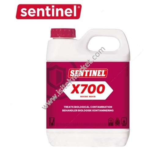 X700 1 LITRE YERDEN ISINMA SİSTEMLERİ BİYOLOJİK KİRLENMEYİ ENGELLEME KİMYASALI SENTINEL