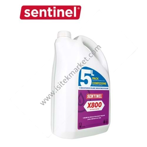 X800 5 LITRE HIZLI TEMİZLEME KİMYASALI SENTINEL