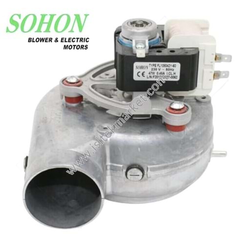 FAN UYUMLU PARÇA SOHON BSC EUROMAX ALRK 47W TRENDY A PRTH 0020098002 FL108042Y-60 / 0020123523 / 20747 / 1.024485