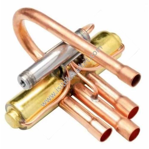 KLİMA 4 YOLLU VANA 5/16'' - 3/8'' 13500 BTU