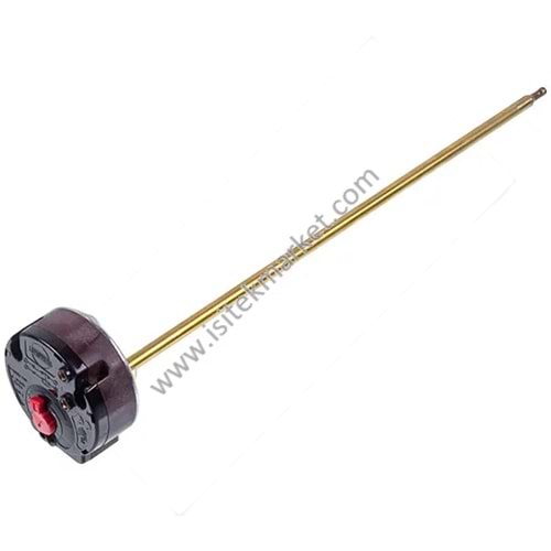KAZAN TERMOSTATI THERMOWATT RTS 3, 16A, 250V, ÇUBUK UZUNLUĞU L=270MM, F.78/S.90 FLAG + LAMBA ÇIKIŞLARI