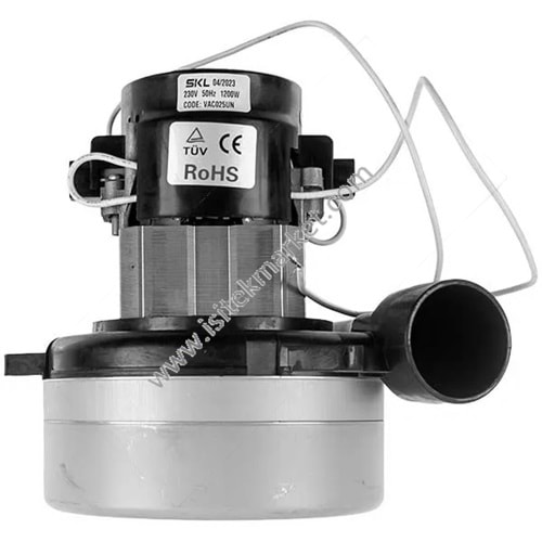 YAŞ TEMIZLIK VAC025UN SKL İÇIN ELEKTRİKLİ SÜPÜRGE MOTORU D=144/78 MM H=74/181 MM 1200 W