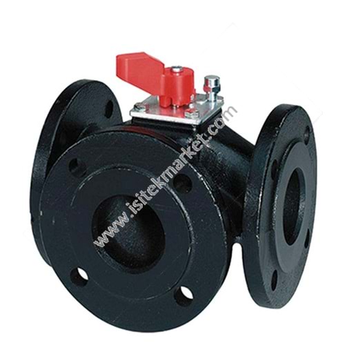 SIEMENS VBF21.40 PN6 3 YOLLU FLANŞLI ROTARY VANA