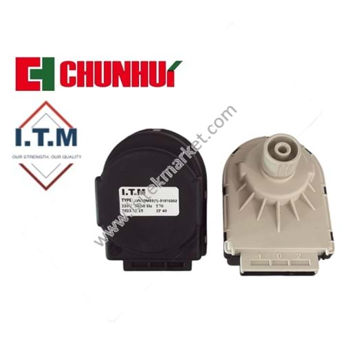 VANA MOTORU 220V 50Hz 7,5mm- ITM-SİYAH/ BEYAZ-BX-320101057