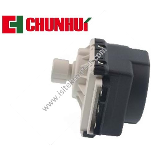 VANA MOTORU 220V 50Hz 7,5mm- CHUNHUI -SİYAH/ BEYAZ-BX-320101057 BRT R10025304