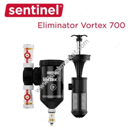 SENTINEL VORTEX 700 FİLTRE 70 litres/min 3bar 100ºC