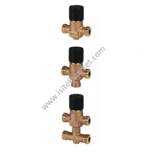 SIEMENS VXP459.10-1.6 PN16 3 YOLLU DİŞLİ VANASI