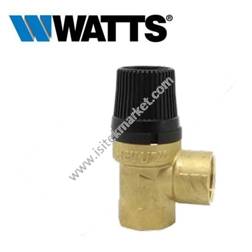 8 BAR EMNİYET VENTİLİ 1/2 1/2 FF WATTS MSV