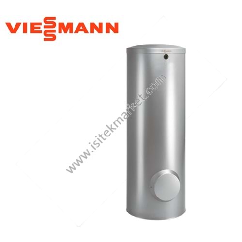 VIE Z021934 VİTOCELL 300-W EVIA-A 300 LT BOYLER GÜMÜŞ RENGİ PASLANMAZ ÇELİK Z029508