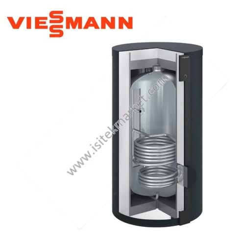 VIE VİTOCELL 300-V EVIA-A 500 LT BOYLER TANK Z029509 ANTRASIT RENGI