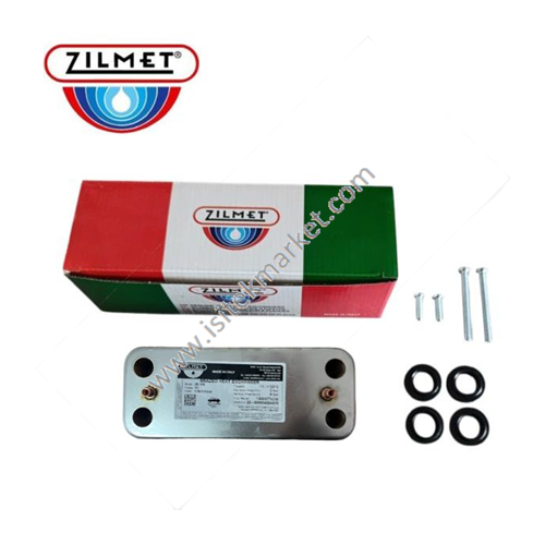 PLAKALI EŞANJÖR ZİLMET 17B1901644 16 PLK -142mm- ARS EGİS-II / CLAS/ GENUS EVO/ CARES 65104333 IDEAL 177530
